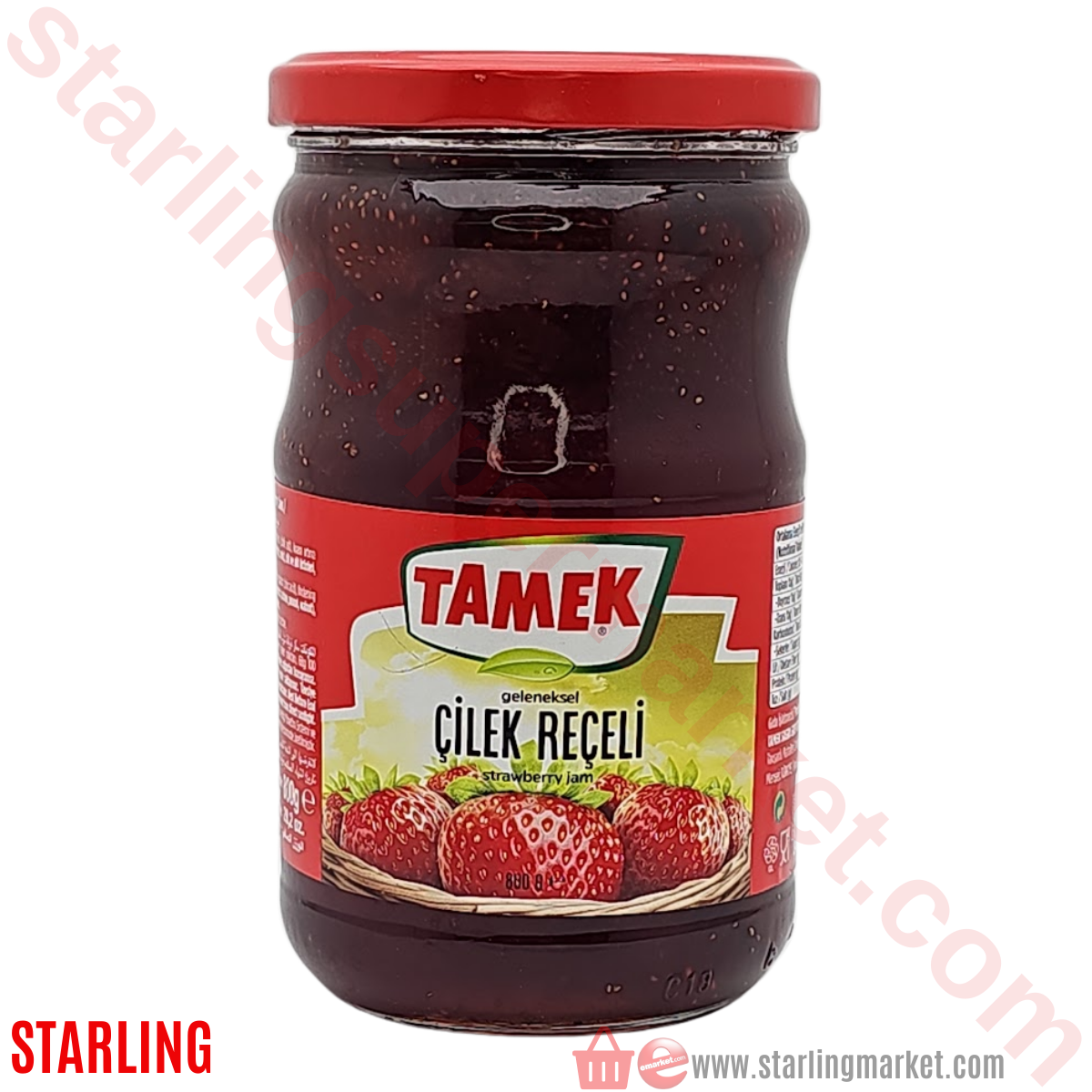 TAMEK KAHVALTIM CILEK RECELI 800 G