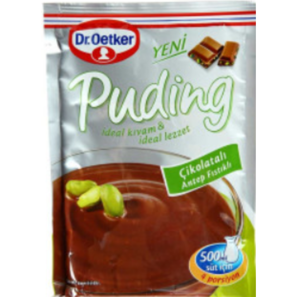 DR OETKER PUDING CIKOLATALI  ANTEPFISTIKLI 100 G