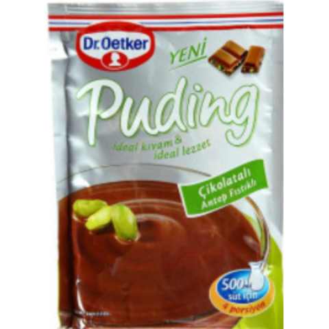 DR OETKER PUDING CIKOLATALI  ANTEPFISTIKLI 100 G