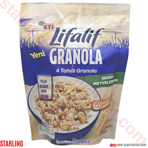 ETI LIFALIF GRANOLA 4 TAHILLI 200 G
