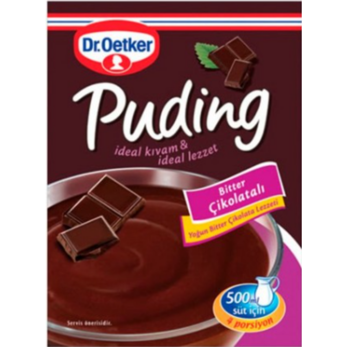 DR OETKER PUDING BITTER CIKOLATALI 110 G