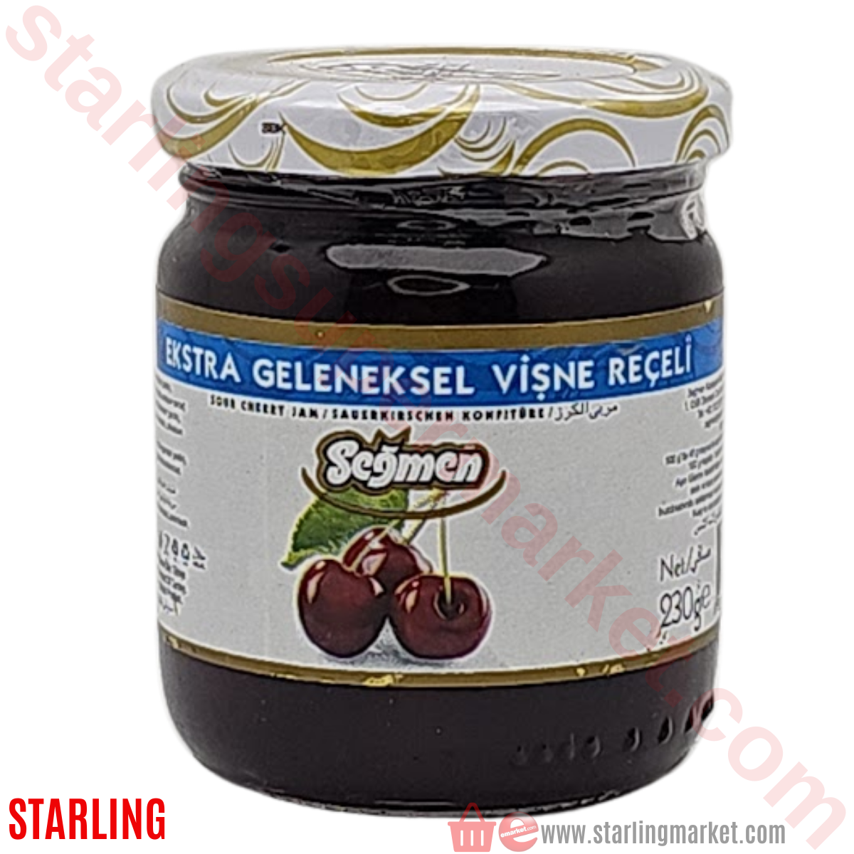 SEGMEN RECEL DIYABETIK VISNE KAVANOZ 230 G