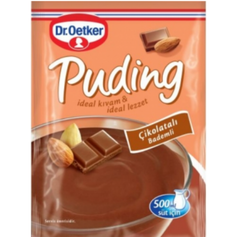 DR OETKER PUDING CIKOLATALI BADEMLI 118 G