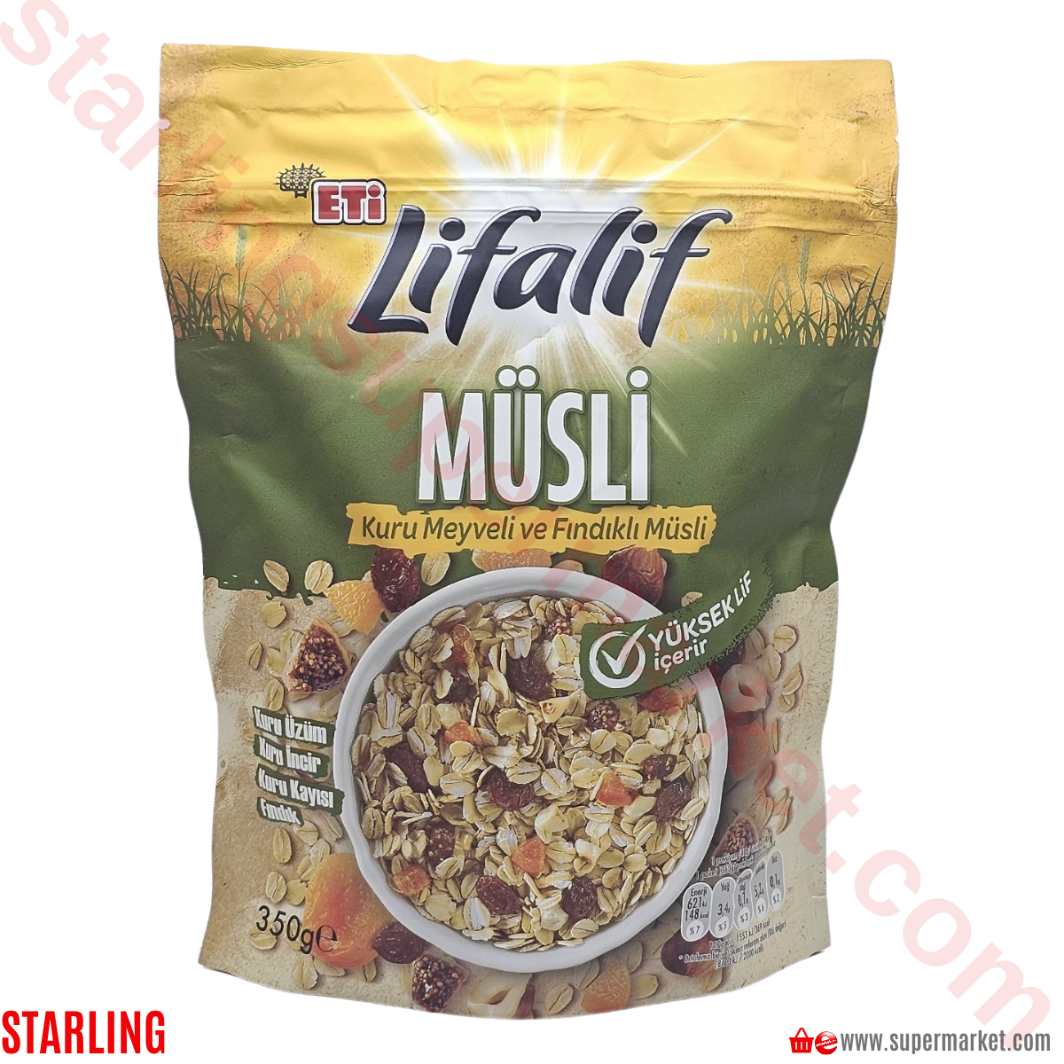 ETI LIFALIF MUSLI MEYVELI FINDIKLI 400 G