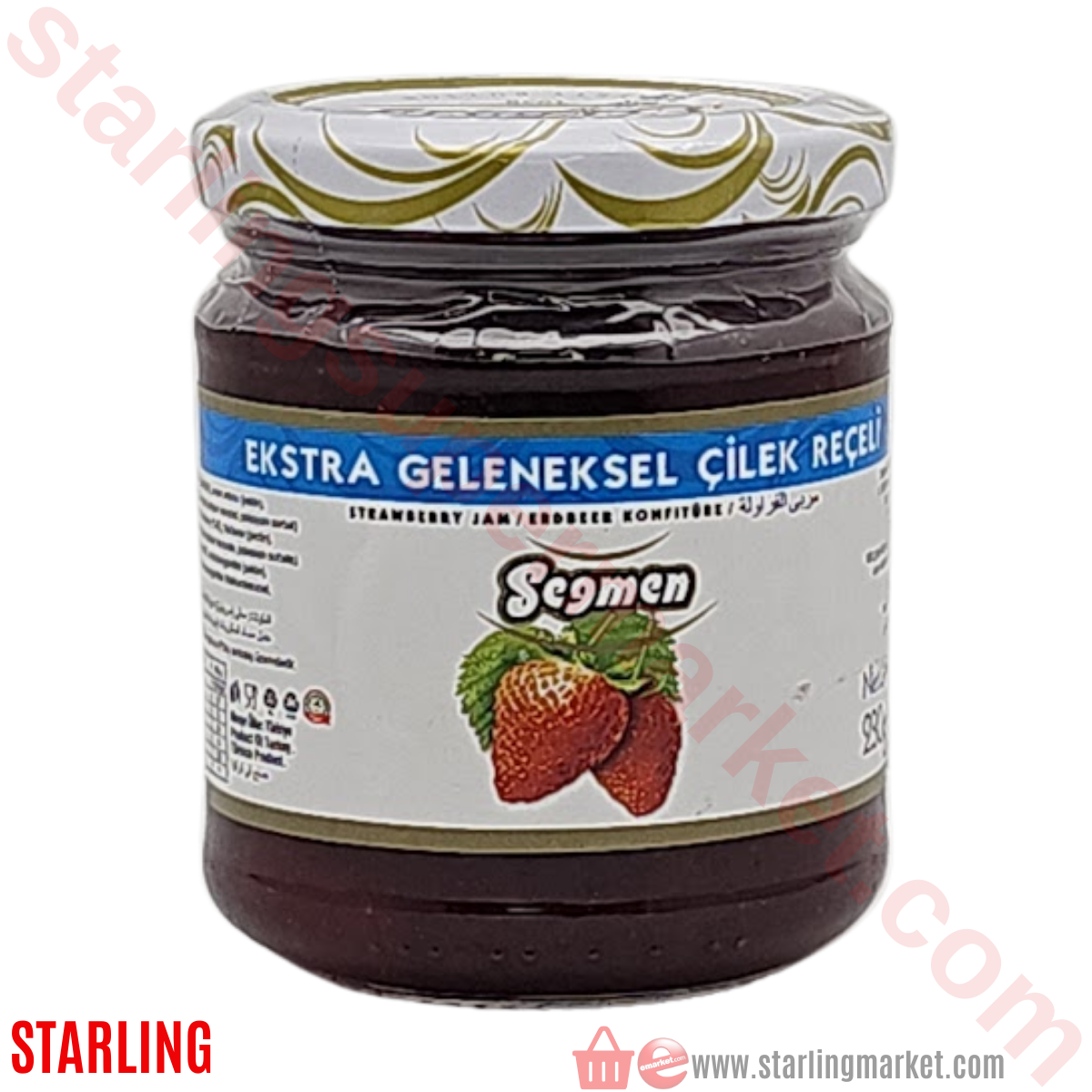 SEGMEN RECEL DIYABETIK CILEK KAVANOZ 230 G