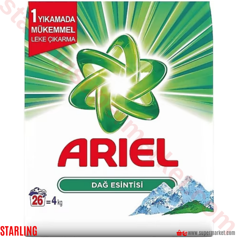 ARIEL TOZ DETERJAN DAG ESINTISI 4 KG