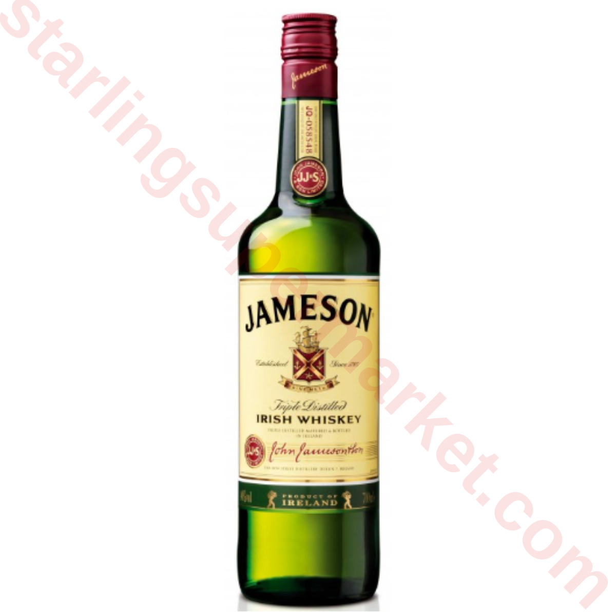 JAMESON IRISH WHISKEY 70 CL