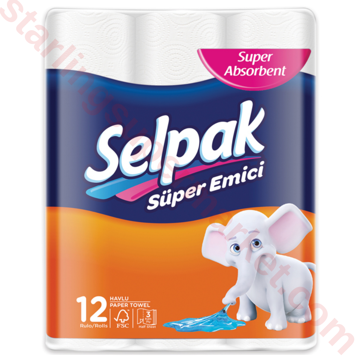 SELPAK HAVLU 12 LI