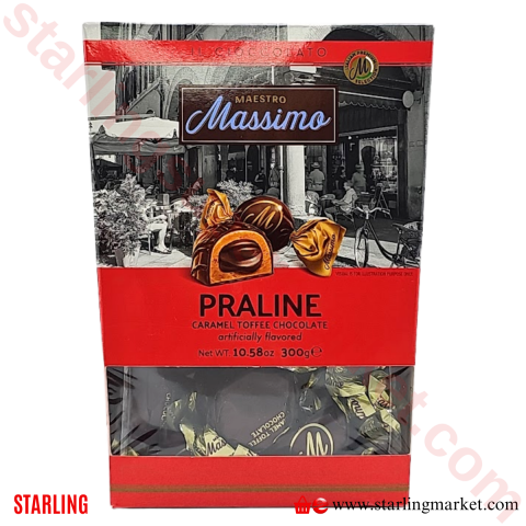 MAESTRO MASSIMO PRALINA CARAMEL TOFFEE CHOCO 300 G
