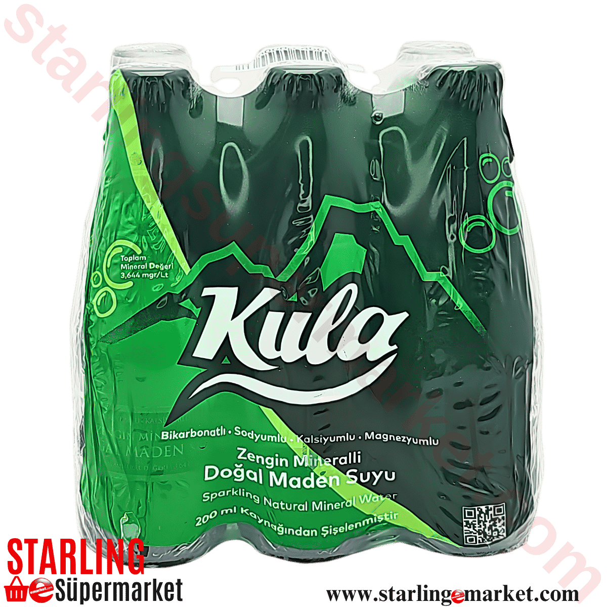 KULA MADEN SUYU SADE 6*200 ML