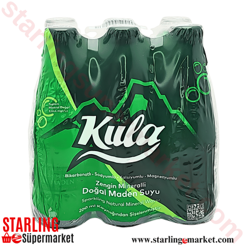 KULA MADEN SUYU SADE 6*200 ML