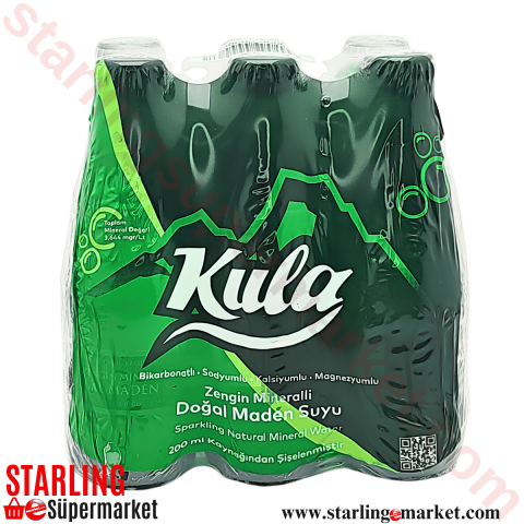 KULA MADEN SUYU SADE 6*200 ML
