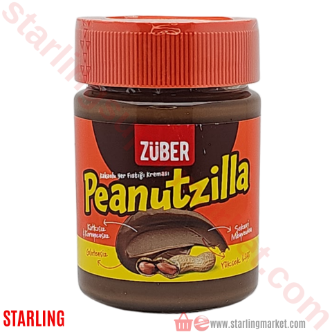 ZUBER PEANUTZILLA KAKAOLU FISTIK KREMASI 315 G
