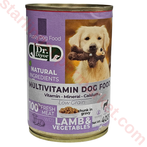 DR DIOR KOPEK MAMASI PUPPY LAMB&VEGETABLES 400 G