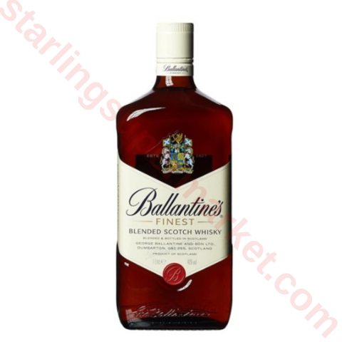 BALLANTINES FINEST NAKED SCOTCH WHISKY 100 CL