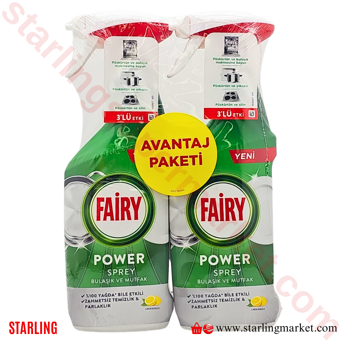 FAIRY POWER SPREY MUTFAK 2 LI
