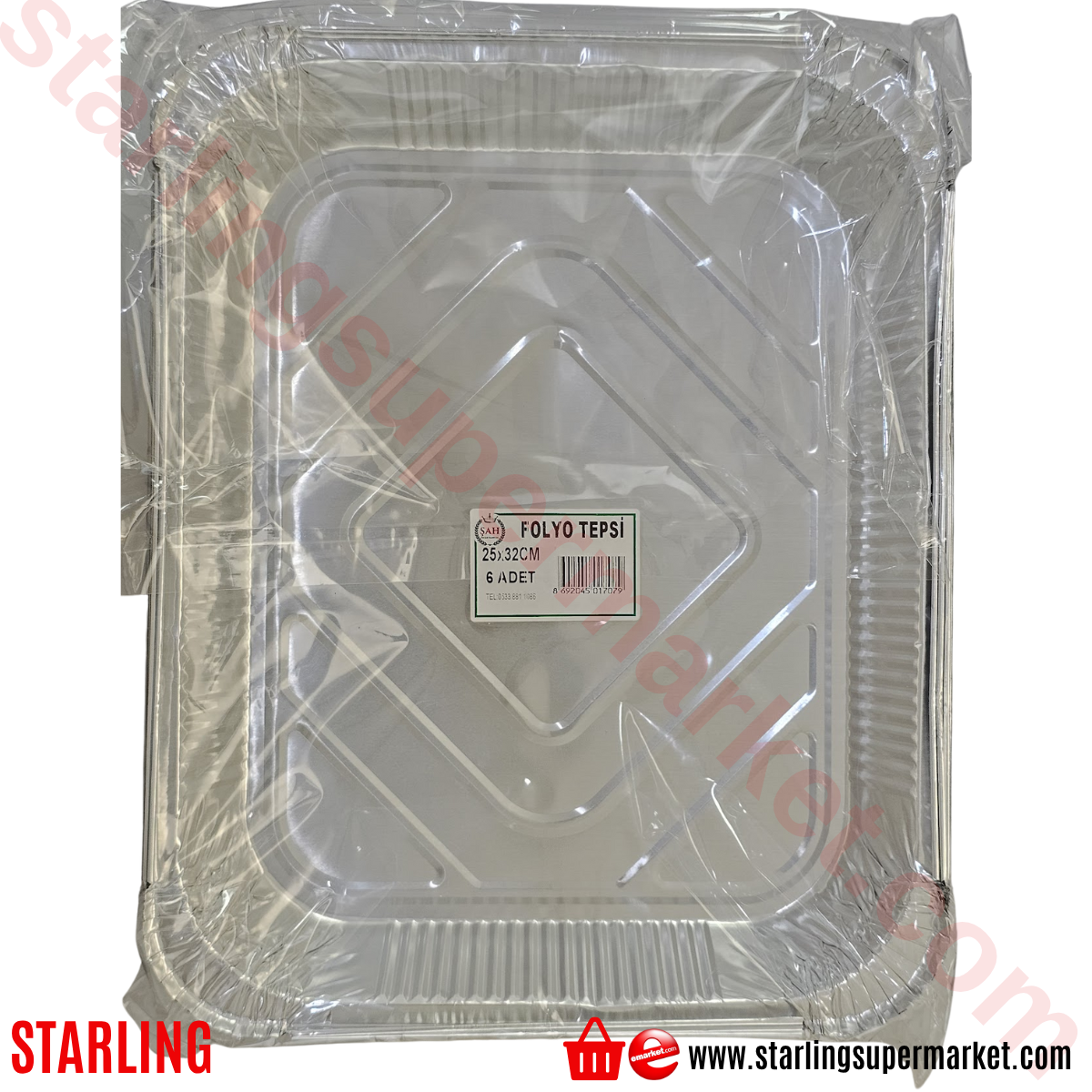 EROL SAH FOLYO TEPSI 25*32 6 LI