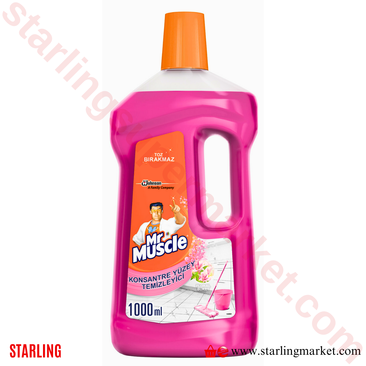 MR MUSCLE GLADE YUZEY TEMIZLEYICI FLORAL 1000 ML