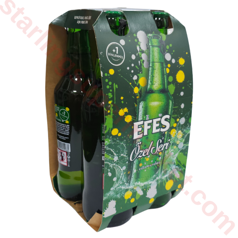 EFES PILSEN BIRA OZEL SERI SISE 50 CL 4 LU