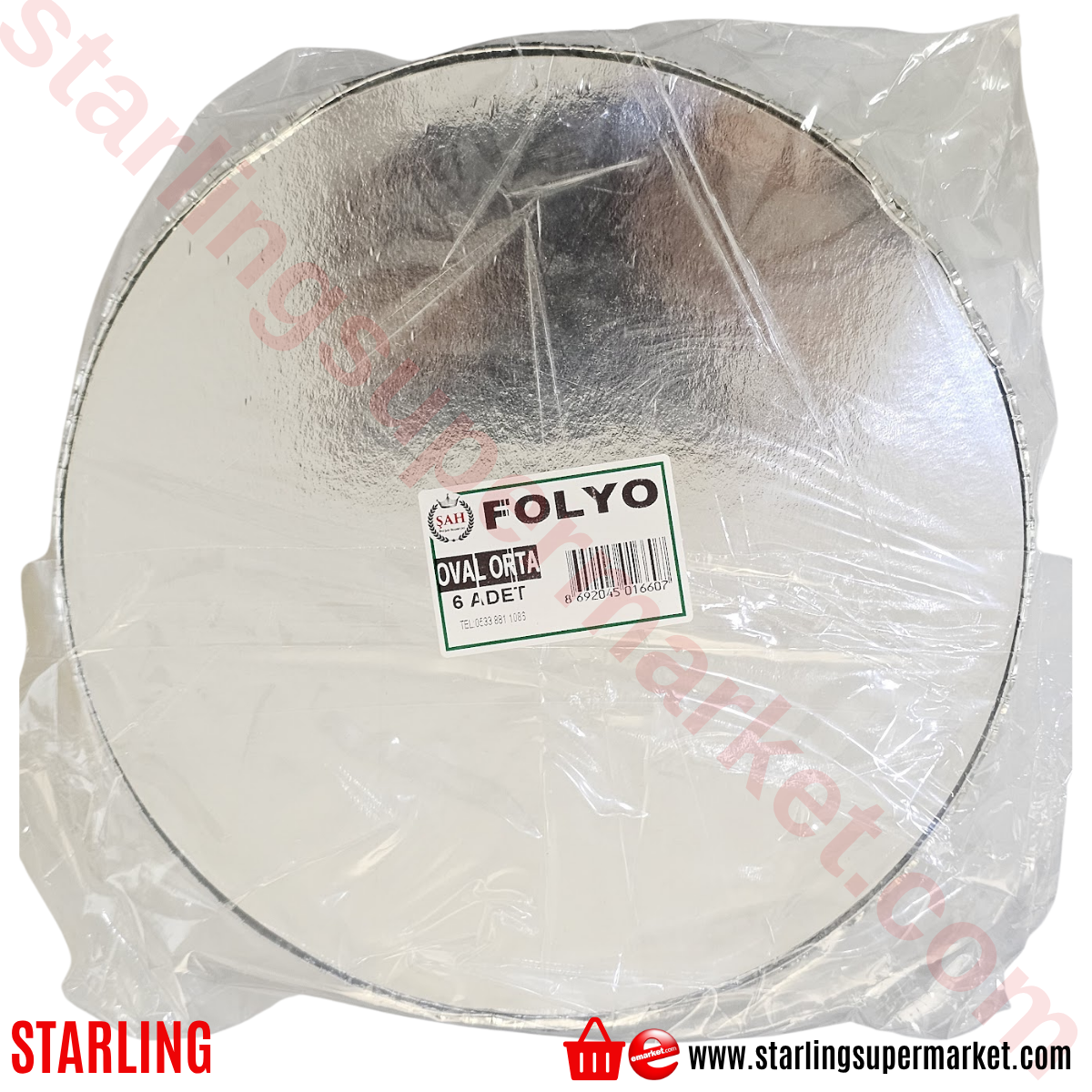 EROL SAH FOLYO OVAL ORTA 6 LI