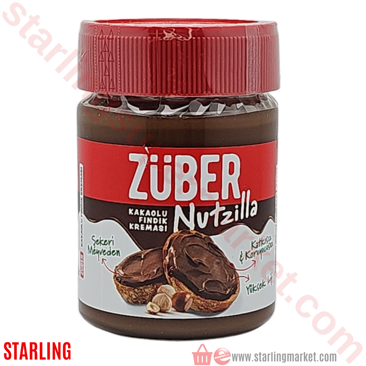 ZUBER NUTZILLA KAKAOLU FINDIK KREMASI 315 G