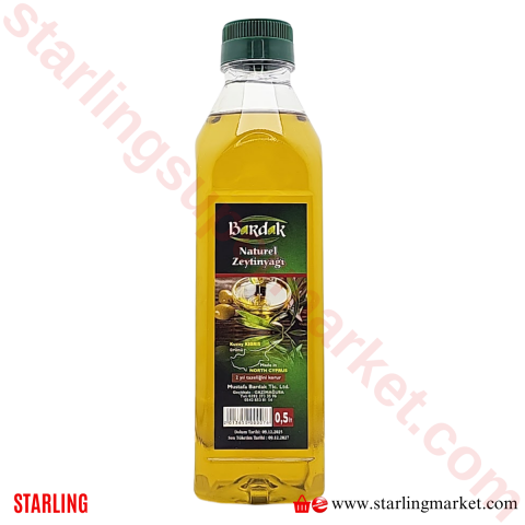 BARDAK HALIS ZEYTIN YAGI 0.5 LT