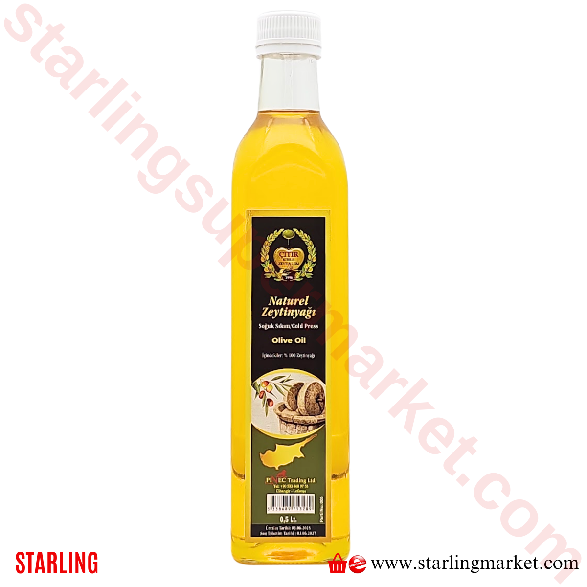 CITIR ZEYTINYAGI CAM 500 ML