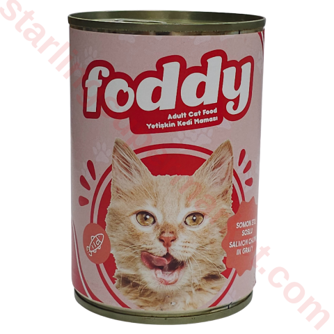 FODDY KEDI MAMASI ISLAK SOMON 400 G