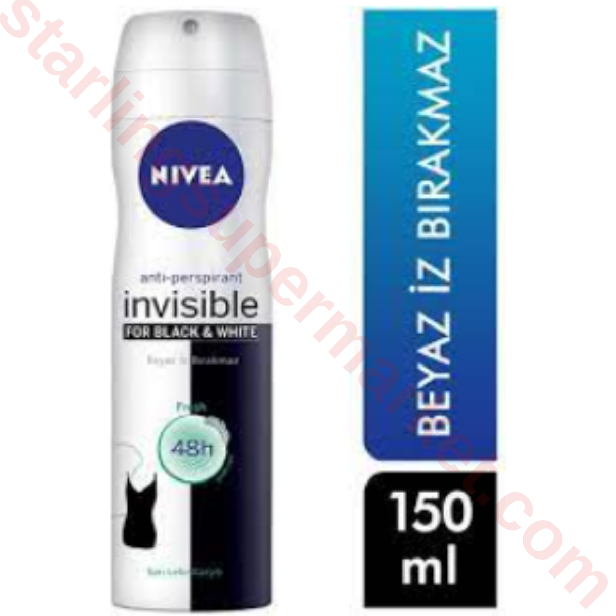 NIVEA DEO SPREY KADIN B&W FRESH 150 ML