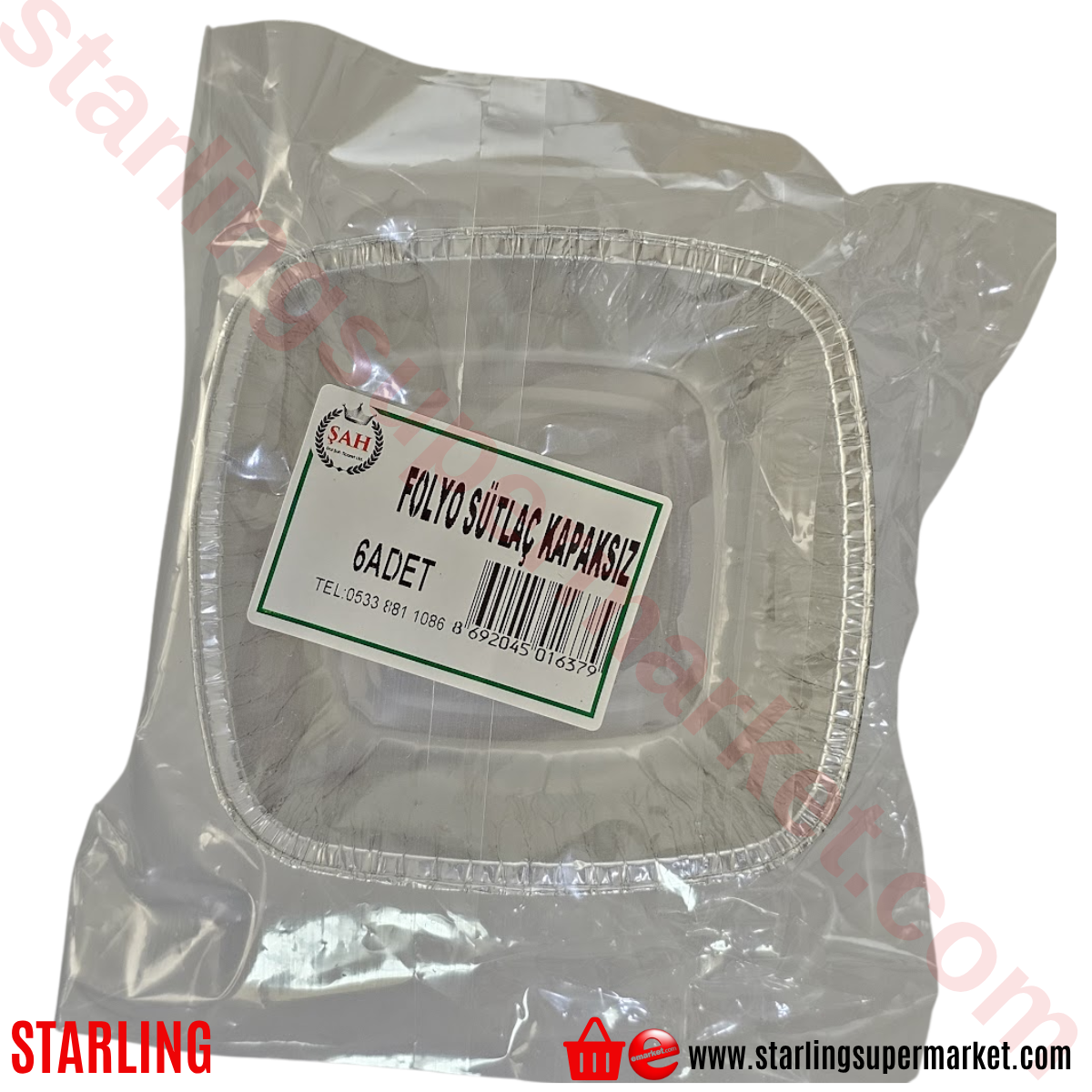 EROL SAH FOLYO KAP SUTLAC KAPAKSIZ 6 LI