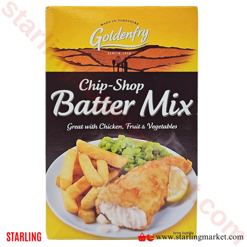 GOLDENFRY CHIP SHOP BATTER MIX 170 G