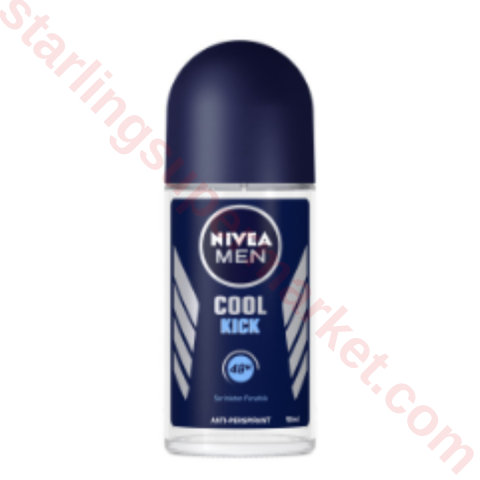 NIVEA ROLL ON ERKEK AQUA COOL 50 ML