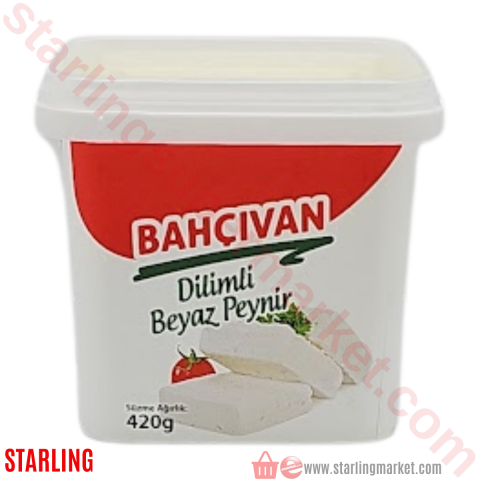 BAHCIVAN BEYAZ PEYNIR DILIMLI 420 G