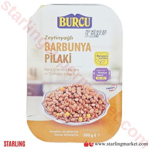 BURCU ZEYTINYAGLI BARBUNYA PILAKI 200 G