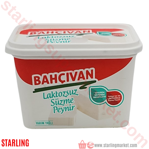 BAHCIVAN BEYAZ PEYNIR LAKTOZSUZ SUZME 500 G