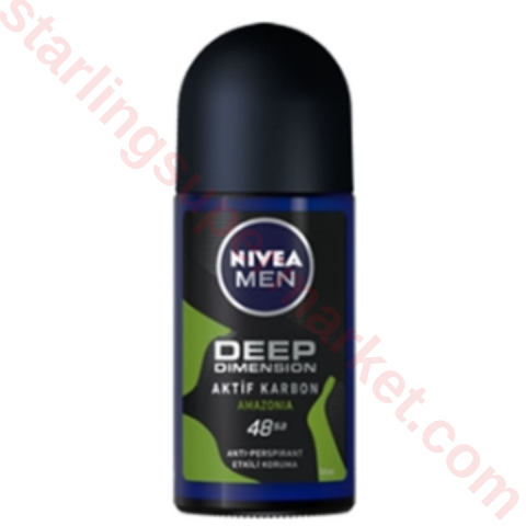 NIVEA ROLL ON ERKEK DEEP AMAZONIA 50 ML