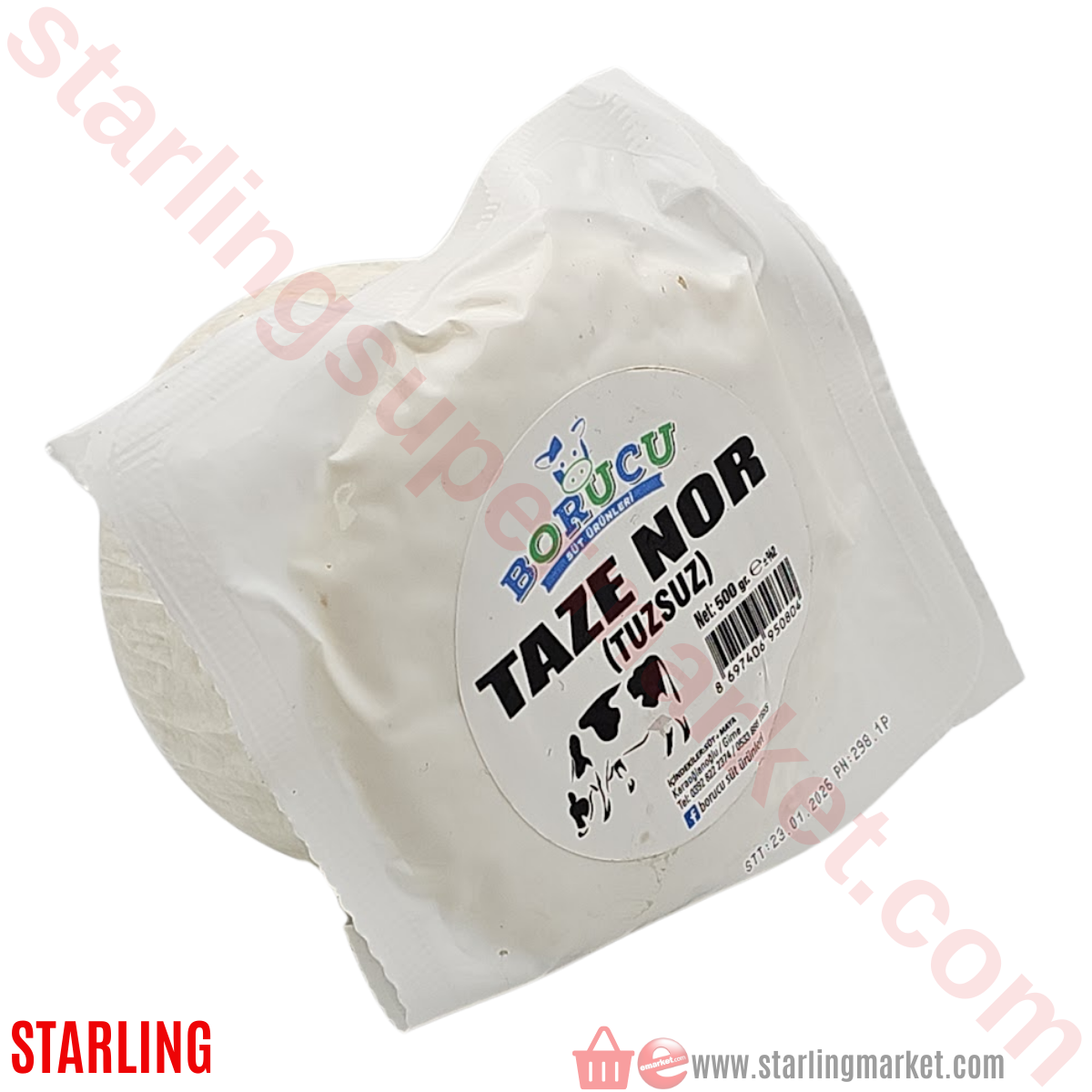 BORUCU TAZE NOR TUZSUZ 500 G