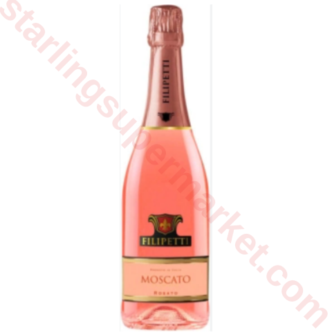 FILIPETTI MOSCATO SPUMANTE ROSE VSQ 75 CL