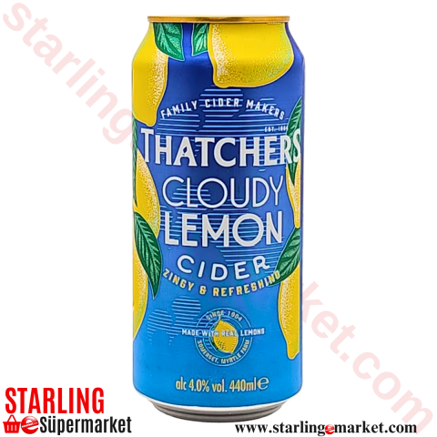 THATCHERS BIRA CLOUDY LEMON CIDER 440 ML