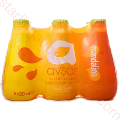 AVSAR MADEN SUYU MANDALINA C PLUS 6*200 ML