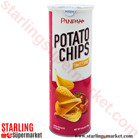 PANPAN POTATO CHIPS TOMATO 160 G