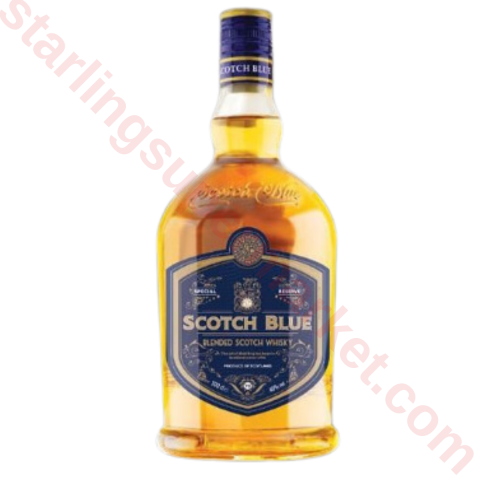 SCOTCH BLUE BLENDED WHISKY 70 CL