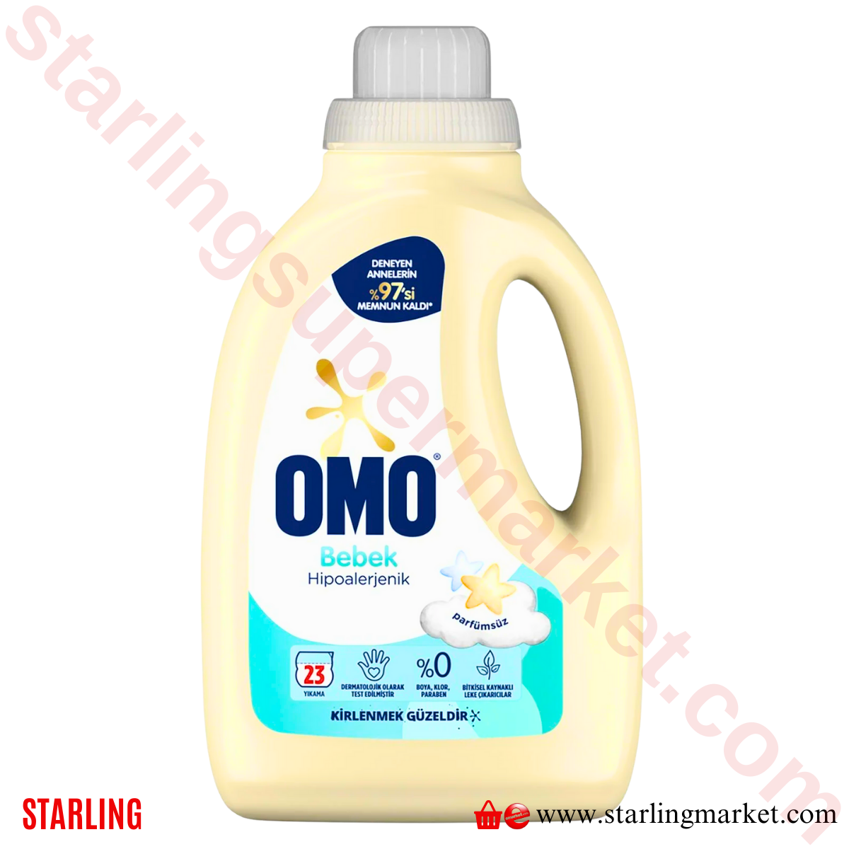 OMO SIVI DETERJAN BEBEK HIPOALERJENIK PARF 1495 ML