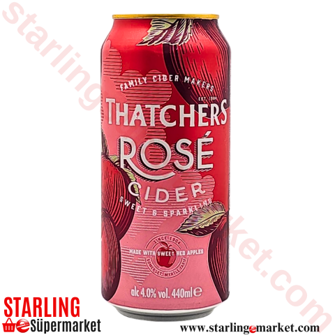 THATCHERS BIRA ROSE CIDER 440 ML