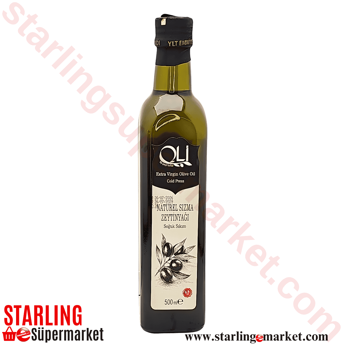 OLI ZEYTINYAGI NATUREL SIZMA CAM 500 ML