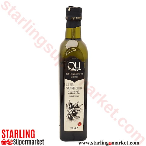OLI ZEYTINYAGI NATUREL SIZMA CAM 500 ML
