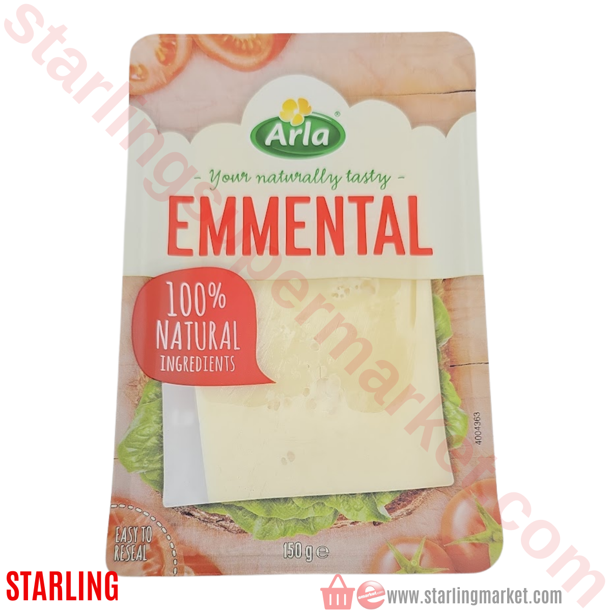 ARLA EMMENTAL SLICES 150 G