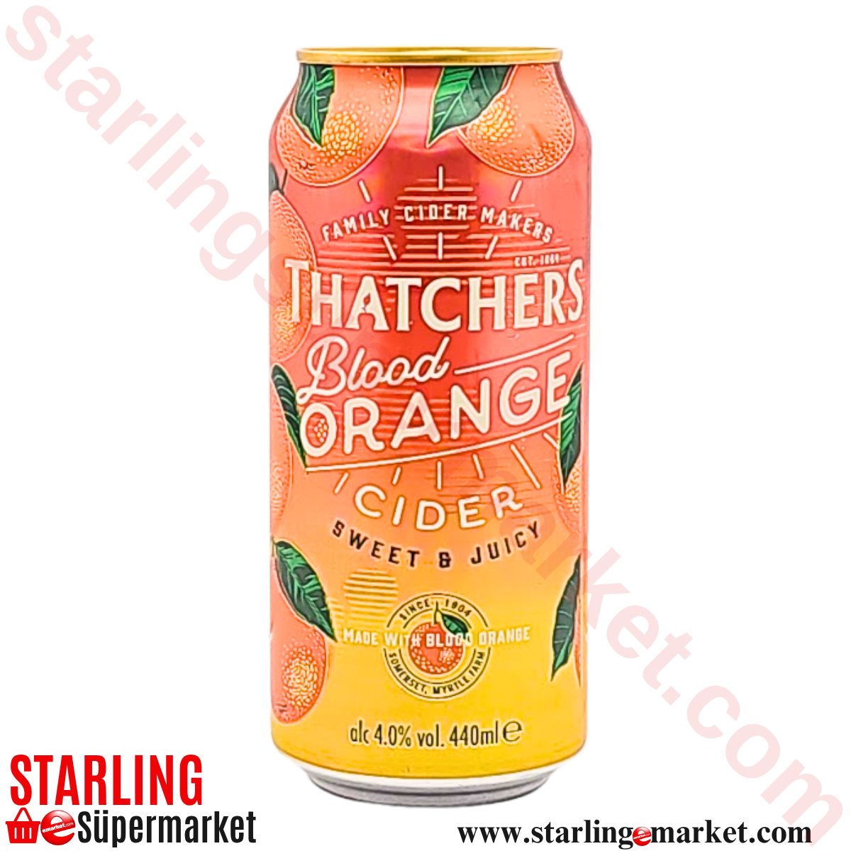 THATCHERS BIRA BLOOD ORANGE CIDER 440 ML