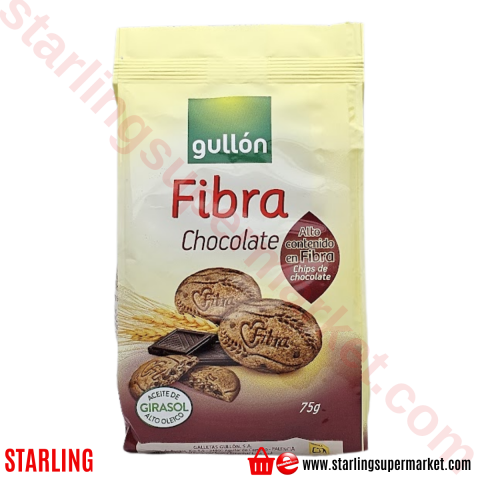 GULLON DIET FIBRA CIKOLATA 75 G