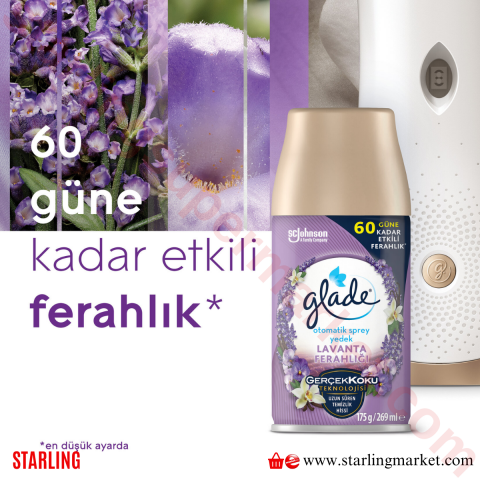 GLADE ODA KOKUSU OTO. YEDEK LAVANTA FERAH. 269 ML